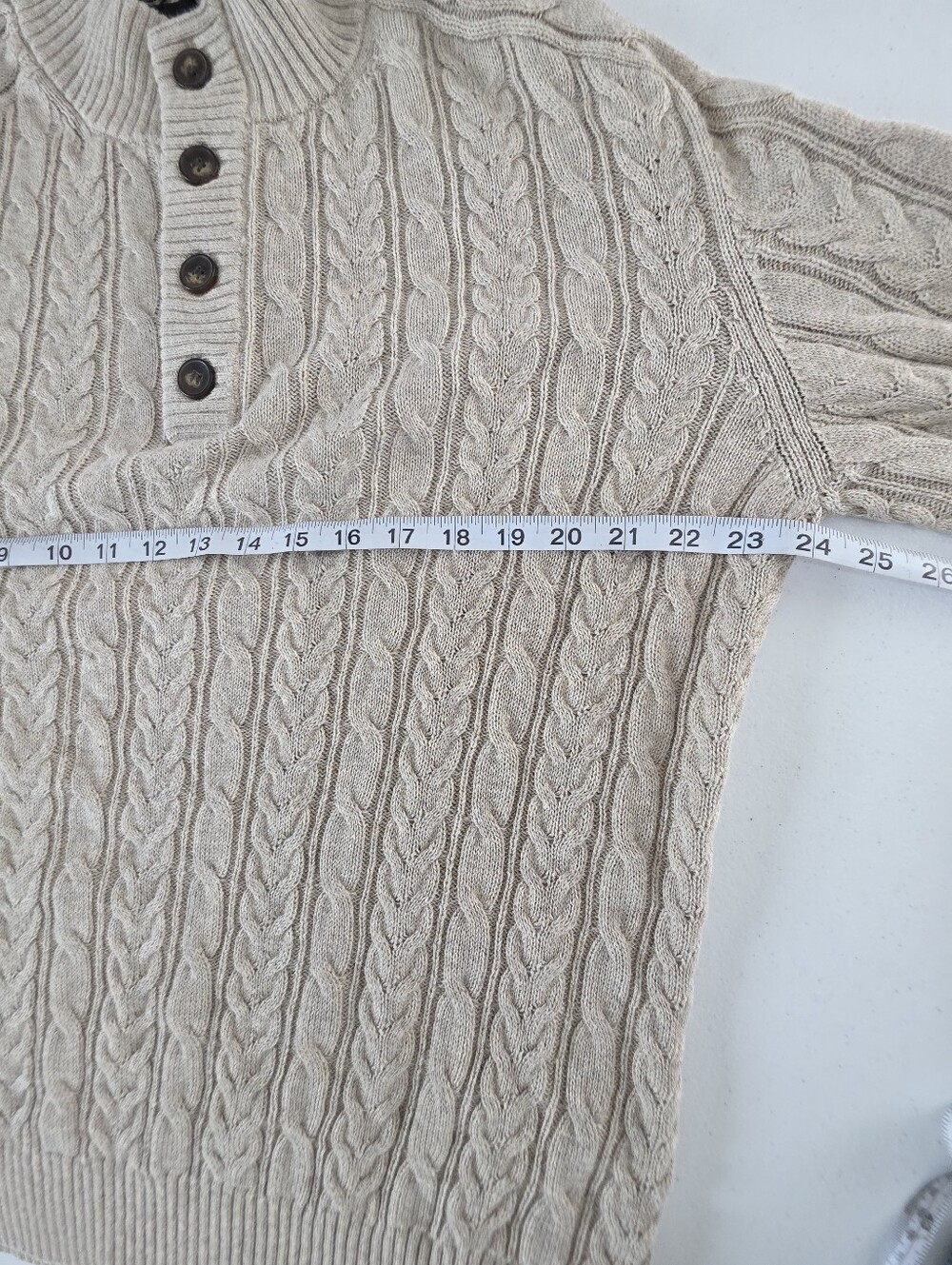 Bobby Jones Georgia Tech Sweater Mens XL NWT Cotton Wool Cable Knit GT - Picture 8 of 10